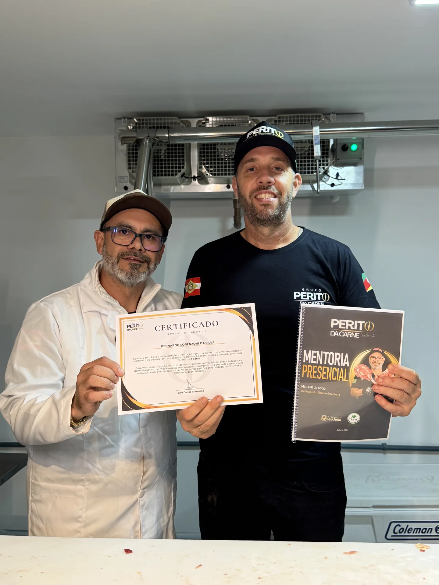Certificação: um registro da mentoria presencial.