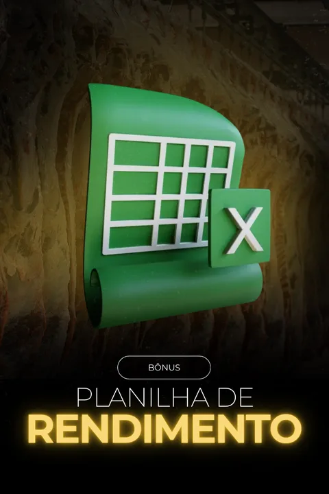 Capa: Planilha de rendimento